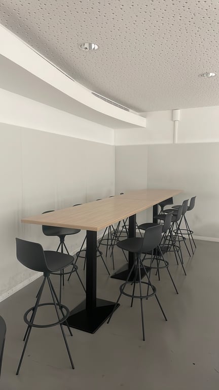 Table haute rectangulaire