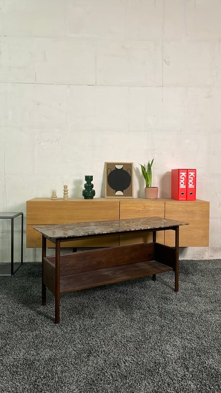 Table basse rectangulaire 120x45 marbre Emperador - Wendelbo Collect - 3-4