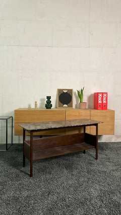 Table basse rectangulaire 120x45 marbre Emperador - Wendelbo Collect - 3-4