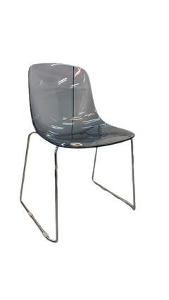 Chaise cafétéria transparente - 3-4