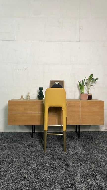 Tabouret haut Pedrali Ester 698 Jaune - arriere