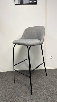 Chaise haute Viccarbe Aleta Gris clair - 3-4