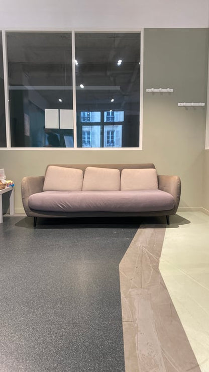 Canapé rectangulaire avec accoudoirs