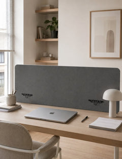 Cloison acoustique tissu gris