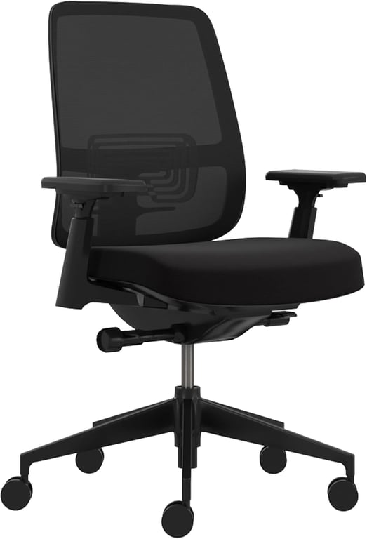 Fauteuil de bureau Haworth Lively noir