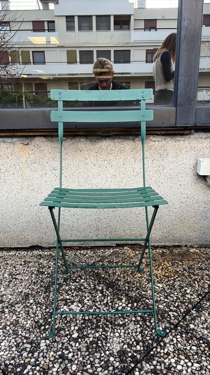 Chaise pliante en métal - 3-4