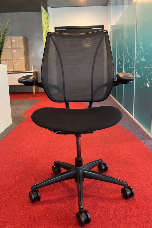 Fauteuil de bureau Humanscale Liberty Noir