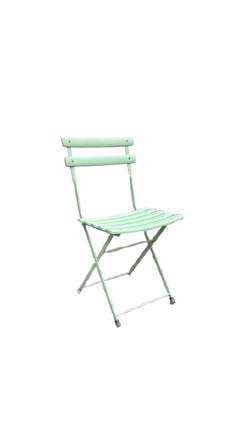 Chaise d'extérieur en métal Aero Blue - 3-4