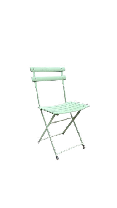 Chaise d'extérieur en métal Aero Blue