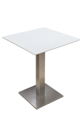 Table de cafétéria rectangulaire 75x59x79 Pedrali - Inox 4402