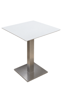 Table de cafétéria rectangulaire 75x59x79 Pedrali - Inox 4402