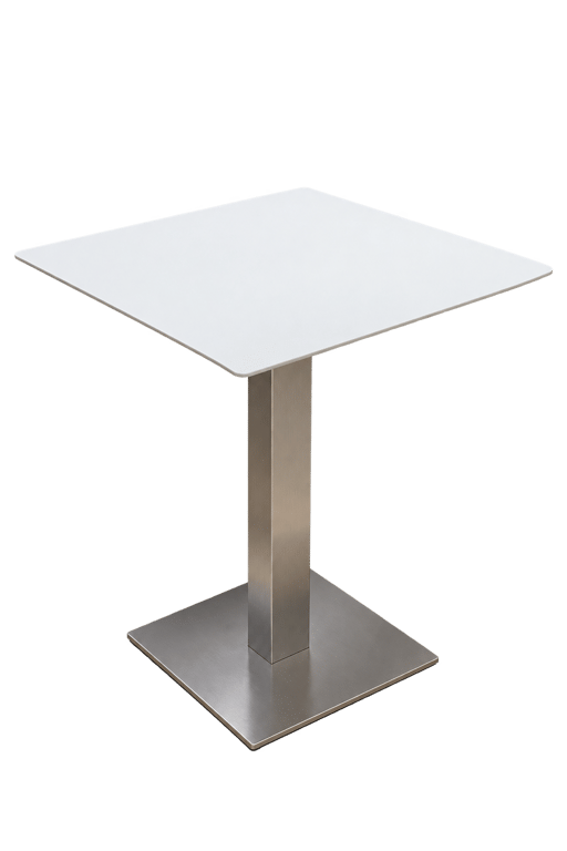 Table de cafétéria rectangulaire 75x59x79 Pedrali - Inox 4402