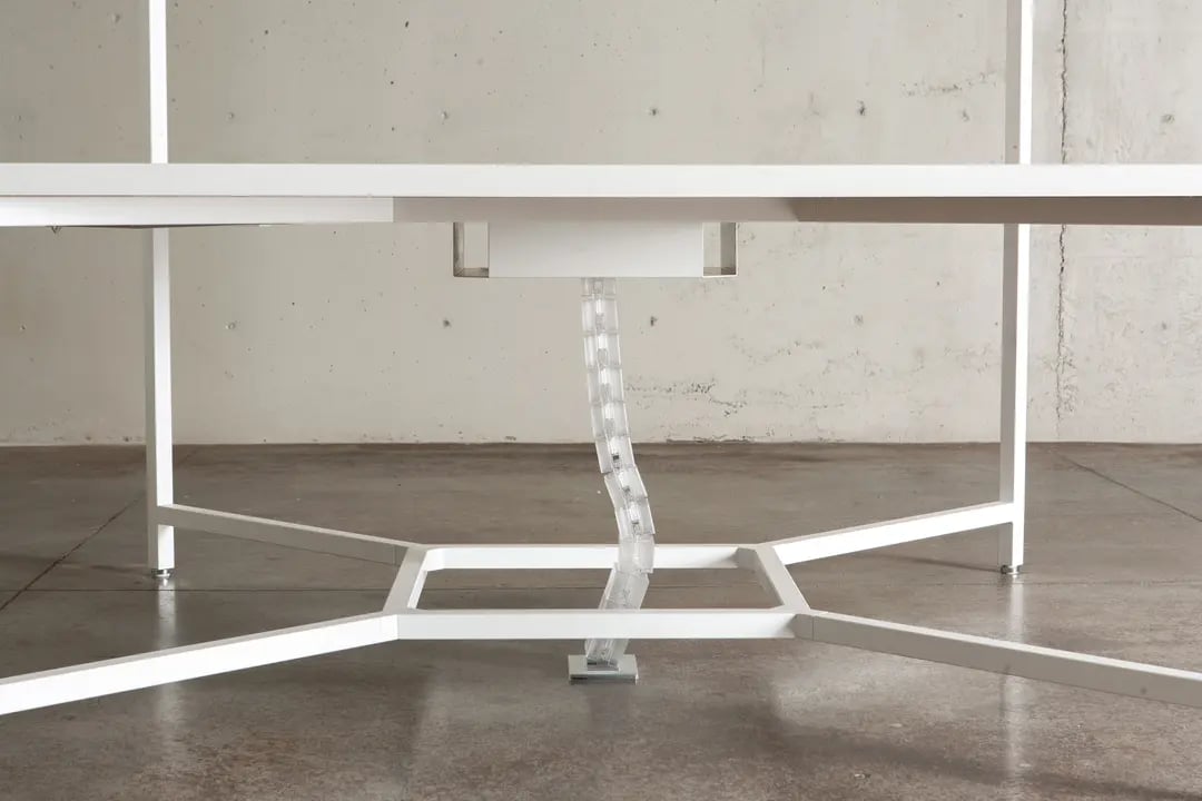 Bureau multiposte 160x160 Fantoni - Hub