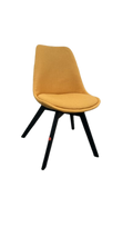 Chaise de cafétéria en tissu