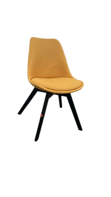 Chaise de cafétéria en tissu - 3-4