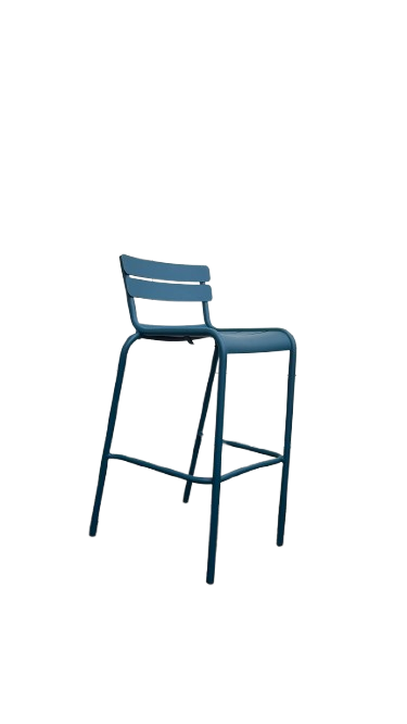 Chaise d'extérieur en métal Boston Blue