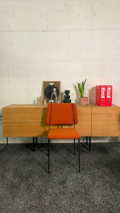 Chaise de réunion Johanson Frankie Orange