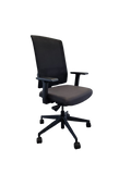 Fauteuil de bureau en résille, piètement étoile