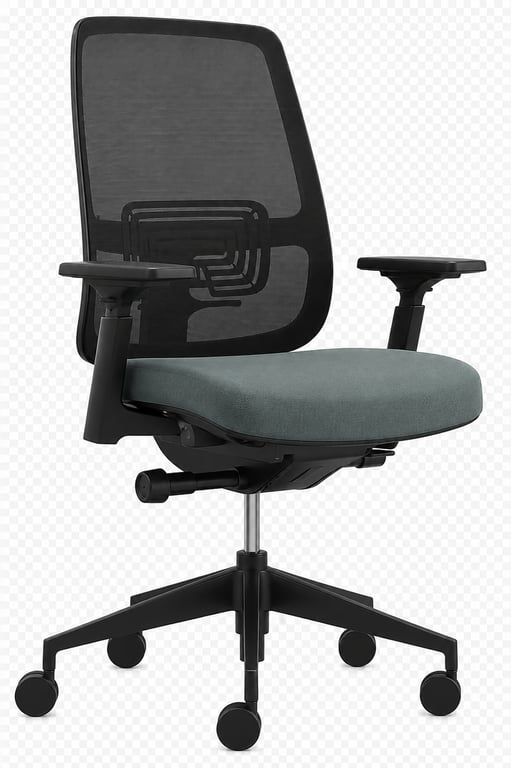 Fauteuil de bureau Haworth Lively assise verte