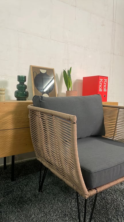 Chaise lounge Bloomingville Mundo - arriere