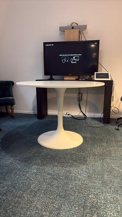 Table ronde 105x105 IKEA - Docksta - 3-4