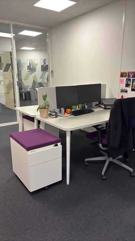 Caisson 2 tiroirs Steelcase - 3-4