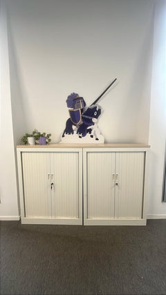 Armoire de rangement basse - face