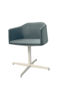 Chaise de réunion avec accoudoirs et piètement en étoile
