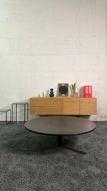 Table basse ronde Aspa 40 - Viccarbe - Ø 120 cm - 3-4