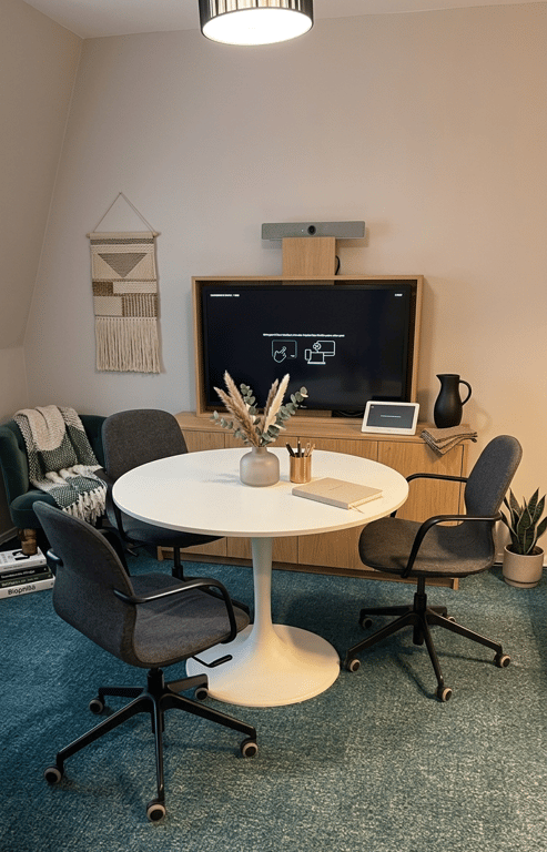 Table ronde 105x105 IKEA - Docksta