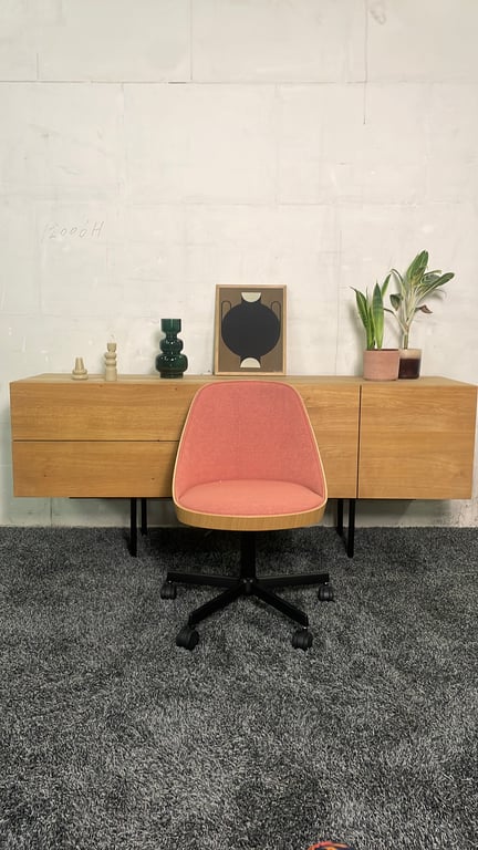 Chaise de réunion Kaiak par Enea Design - face