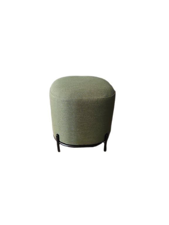 Pouf Tenzo Harry Tissu Vert