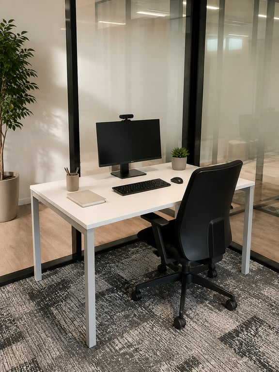 Bureau droit 120x60 cm