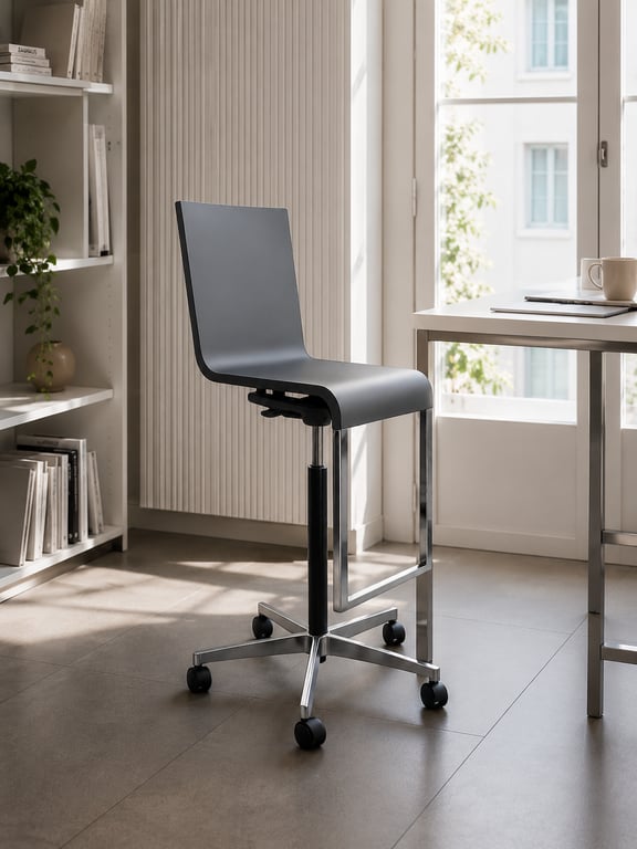Chaise de réunion Vitra sans accoudoirs