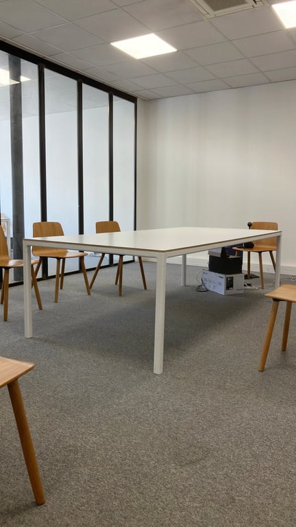 Table de réunion rectangulaire mod. 250-120