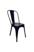 Chaise d'extérieur en métal Dark Blue