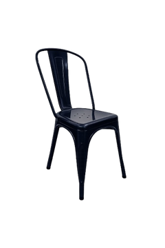 Chaise d'extérieur en métal Dark Blue