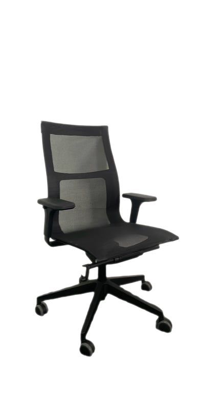 Fauteuil de bureau ICF Una plus Noir