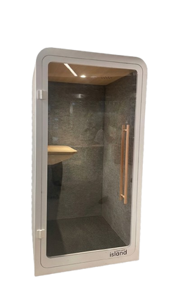 Cabine acoustique solo Work With Island Plexiglass