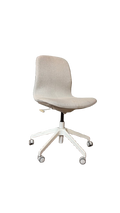 Chaise de réunion avec roulettes et rotation de l'assise