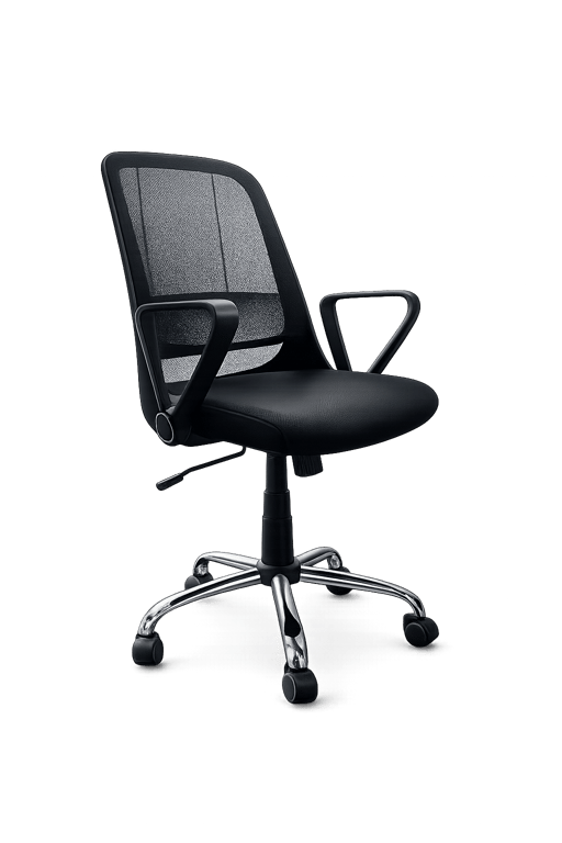 Fauteuil de bureau Whoja reconditionné, mobilier étudiant occasion chaise