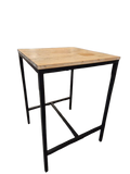 Table haute rectangulaire 75x75cm