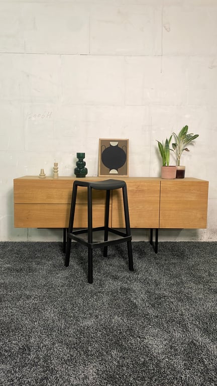 Tabouret haut Pedrali Dôme Noir - 3-4