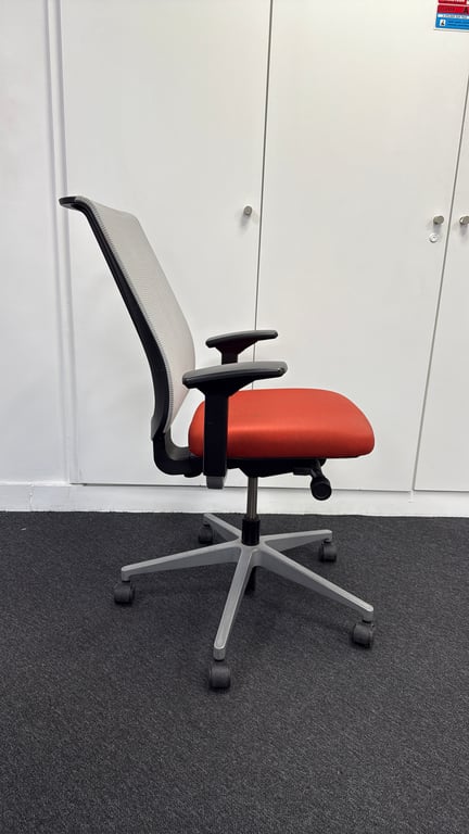 Fauteuil de bureau Steelcase Reply Air Rouge - 3-4