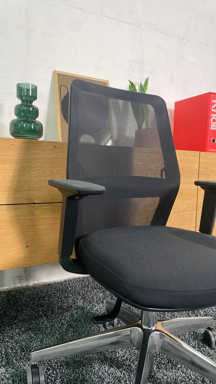 Fauteuil de bureau MDD Evo Noir - arriere