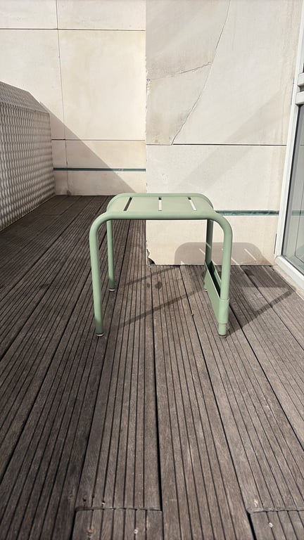 Table d'extérieur rectangulaire en métal Padua