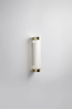 Applique murale LED en laiton poli