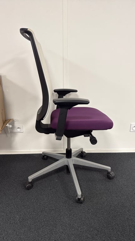 Fauteuil de bureau Steelcase Reply Air Violet - 3-4