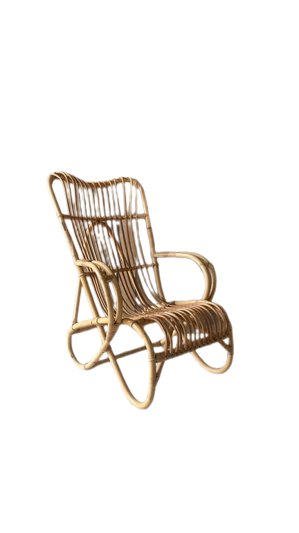 Fauteuil en rotin naturel - 3-4