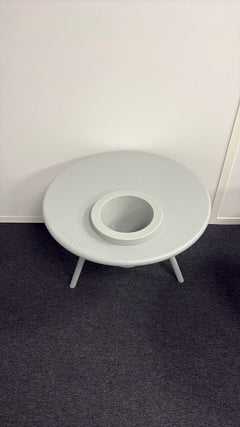Table basse ronde 60x60 Fatboy - Light Grey - 3-4